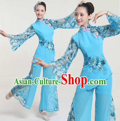 Professional Custom Make Stage Performance Accompany Dancing Costumes