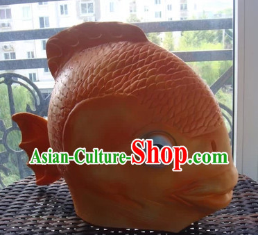 Stage Performance Carp Fish Head Mask