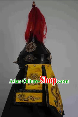 Qing Dynasty Qian Long Emperor Haunting Armor Helmet