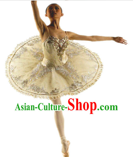 Professional White Tutu Ballet Dance Skirt