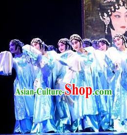 Peking Opera Hua Dan Stage Performance Dance Costumes