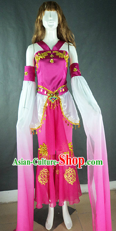 Chang Er Flies to the Moon Long Sleeves Classical Dancing Costumes