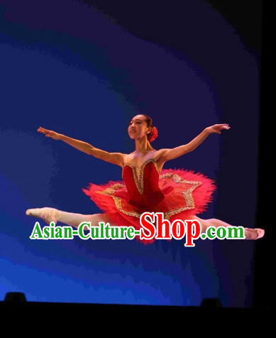 Professional Adult Size Ballet Dance Costumes Complete Set