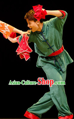 Mandarin Handkerchief Male Dance Costumes