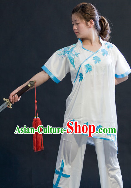 Top Silk Dragon Spirit Kung Fu Dresses