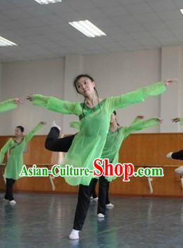 Beijing Dance Academy Students Classical Dancing Practice Dance Costumes