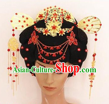 Chinese Traditional Black Wig