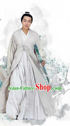 the Journey of Flower TV Drama Swordsman Costumes Complete Set for Men