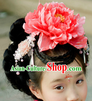 Traditional Chinese Hanfu Wig for Kids