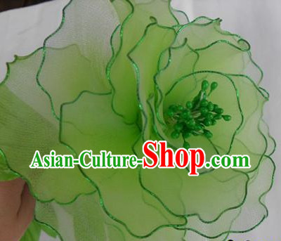 Handmade Green Flower Dance Props