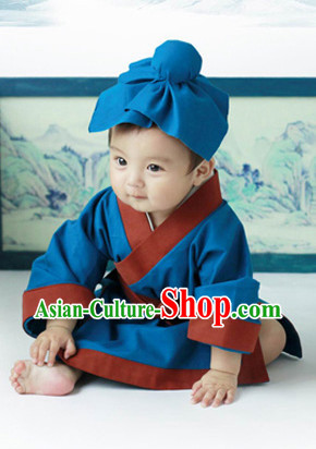 Traditional Chinese Hanfu Clothes for Infants