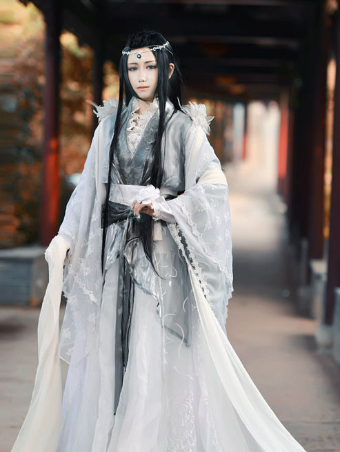 Asian Cosplay Wearing