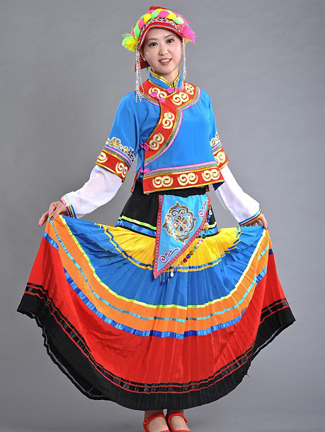 Clothes of the Yi Nationality