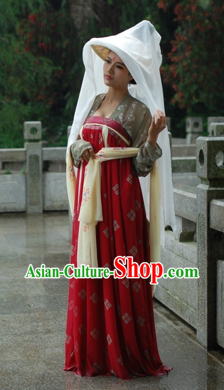 The Chinese Tang Dynasty Clothing Fashion 
