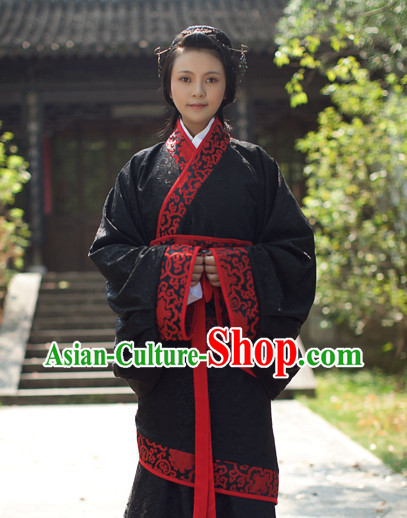 Chinese Traditional Quju Hanfu Outfit for Girls