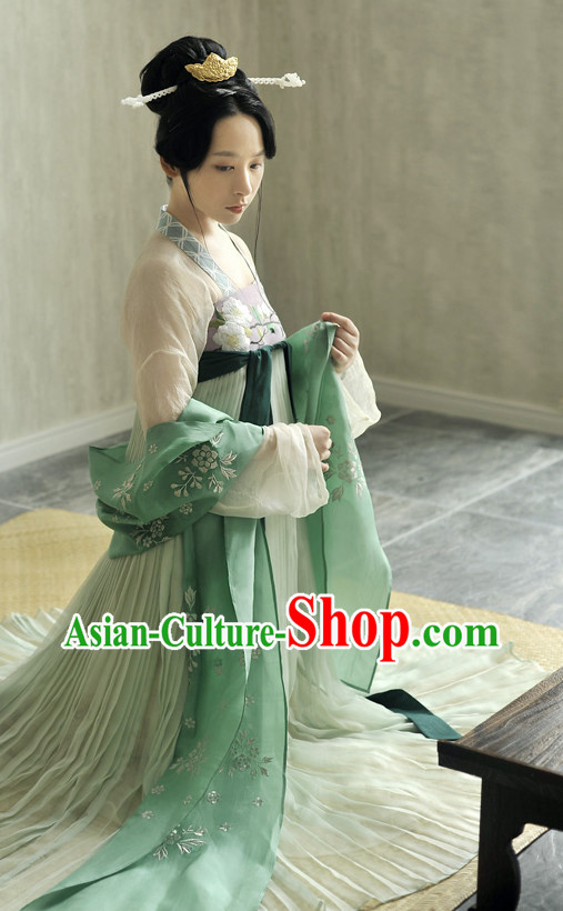 Chinese Traditional Hanfu Skirt for Girls