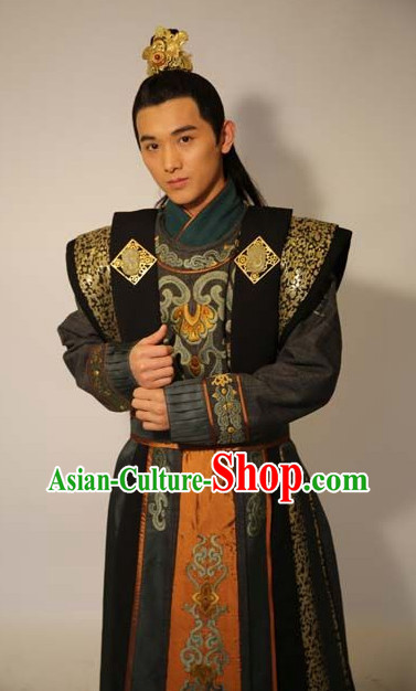 Chinese Tang Dynasty Prince Men Clothes