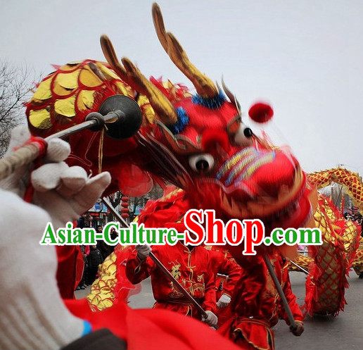 Chinese Dragon Dancing Costumes