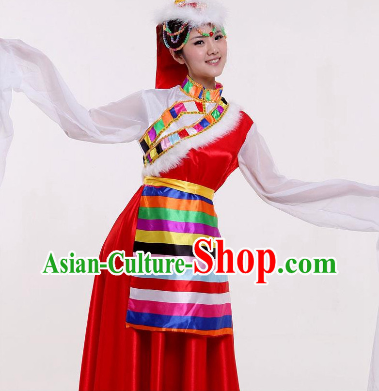 Top China Tibetan Dancewear and Hat