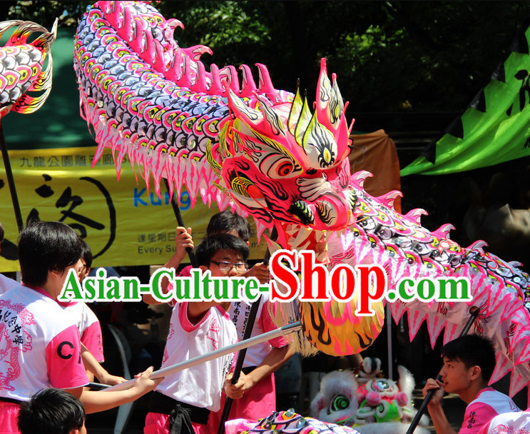Top Competition and Parade Luminous Dragon Dancing Costume Complete Set