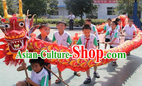 Chinese New Year Festival Celebration Dragon Costume Complete Set for 10 Kids