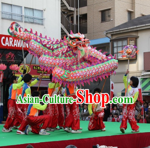 NEW Southern Luminous Dragon Masks Costumes for 8 People