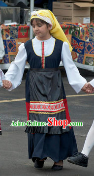 Traditional Greek Girls Clothing