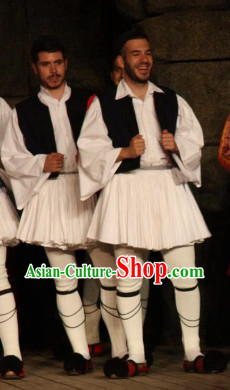 Traditional Greek Dance Costumes for Men