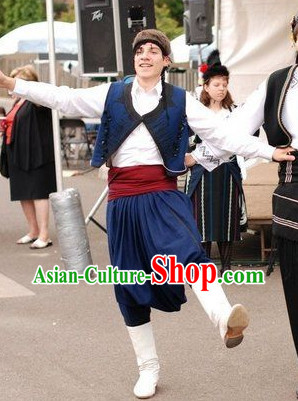 Traditonal Greek Dress Complete Set for Boys