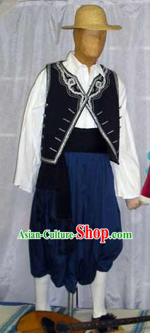 Traditional Mens Greek Clothing Complete Set