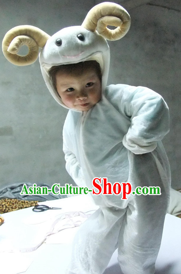 Chinese New Yer Goat Sheep Costume for Children