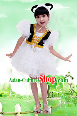 Chinese Spring Festival Celebration Sheep Dance Costumes for Students