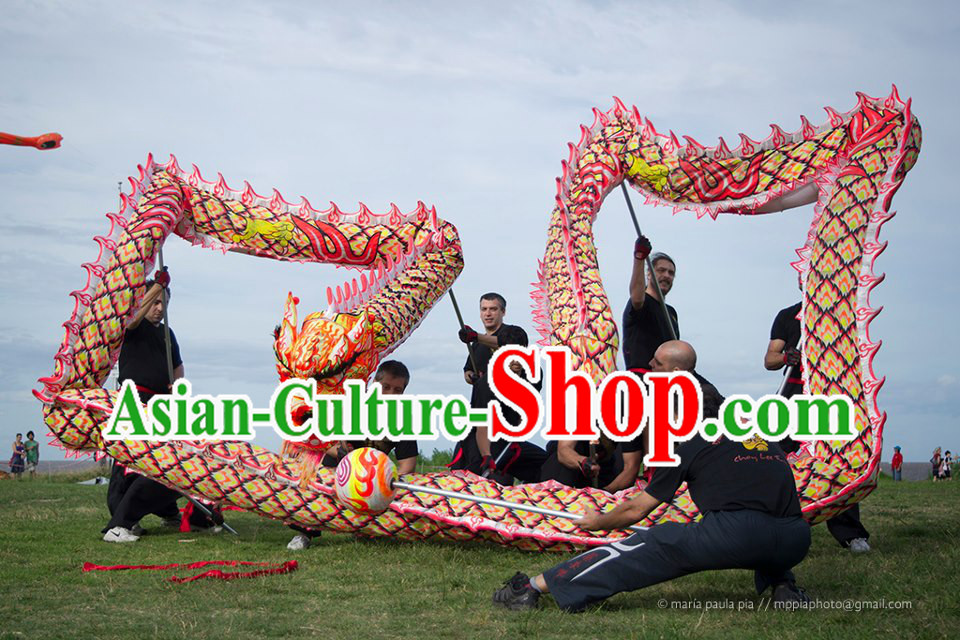 Top Quality Luminous Dragon Dance Equipments Complete Set