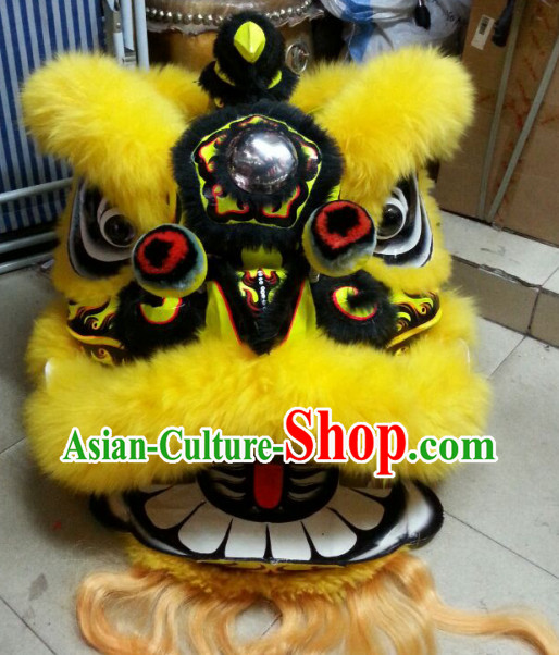 Top Chinese Lunar New Year Celebration Lion Dance Costume Complete Set