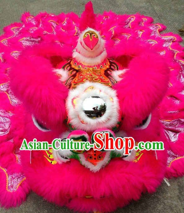 Top Chinese Lion Dance Traditional Costumes Complete Set