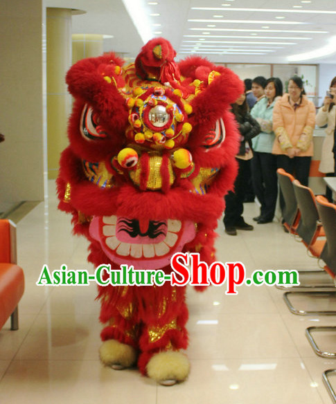 Chinese New Year Lion Dance Equipment Complete Set