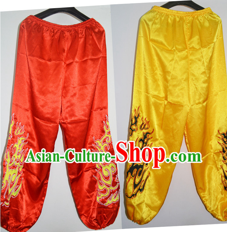 Professional Silk Lion Dance Pants