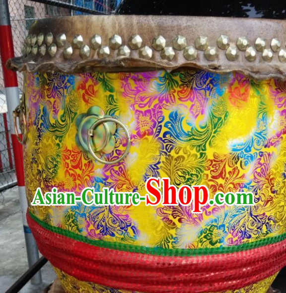 Professional Handmade Rainbow Color Festival Celebration Lion Drum