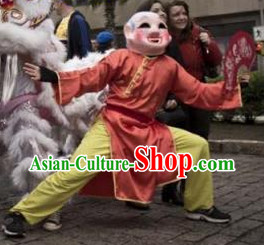 Festival Celebration Laughing Monk Mask an Costumes