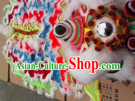 Asian Liiu Bei Lion Dancing Mascot Costumes Complete Set
