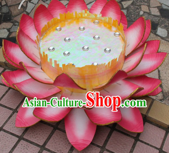 Chinese Classical Dance Lotus Flower LED Lights Base