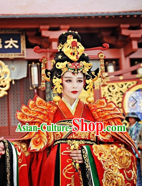 Wu Zetian Tang Emperor Hair Accessories