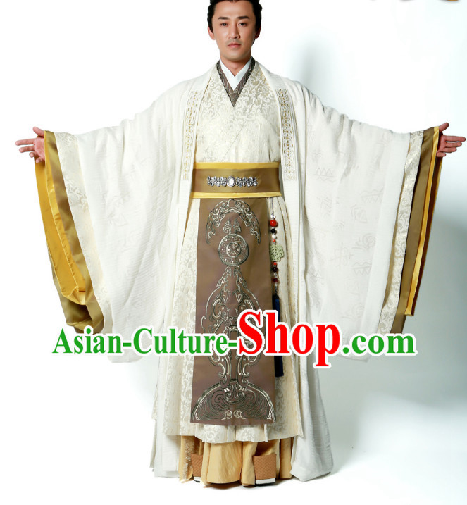 China Nobleman Clothing Hanfu Complete Set for Men