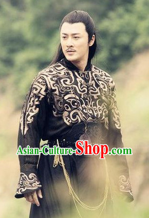 Ancient Chinese Swordsmen Adult Halloween Costumes