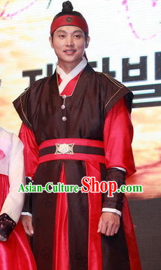 Ancient South Korean Warrior Costumes for Men