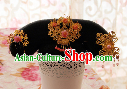 Chinese Traditional Manchu Princess Headwear