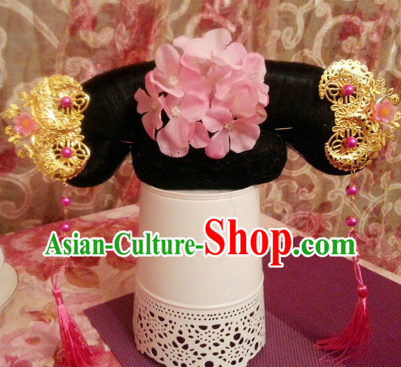 Chinese Traditional Manchu Princess Hair Decorations for Kids