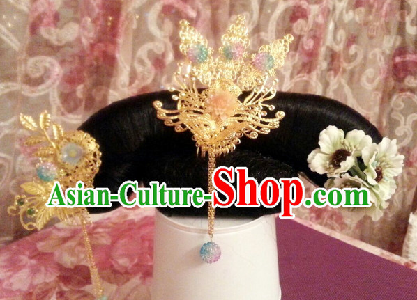 Chinese Traditional Qing Princess Headwear for Children