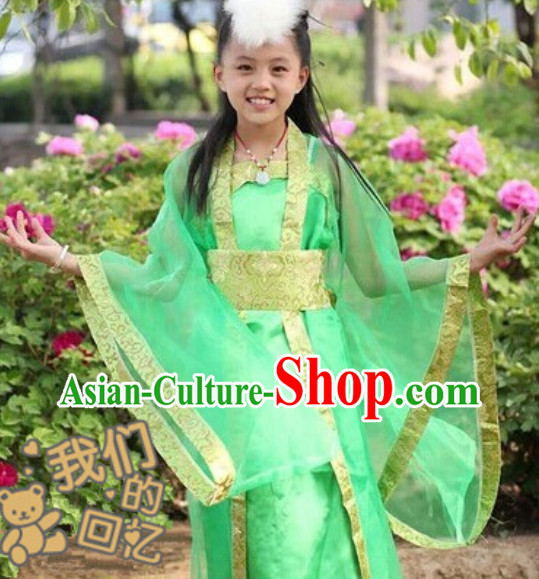 Chinese Fairy Hanfu Suit for Kids