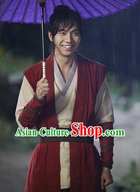 Traditional Korean Swordmen Costumes for Men